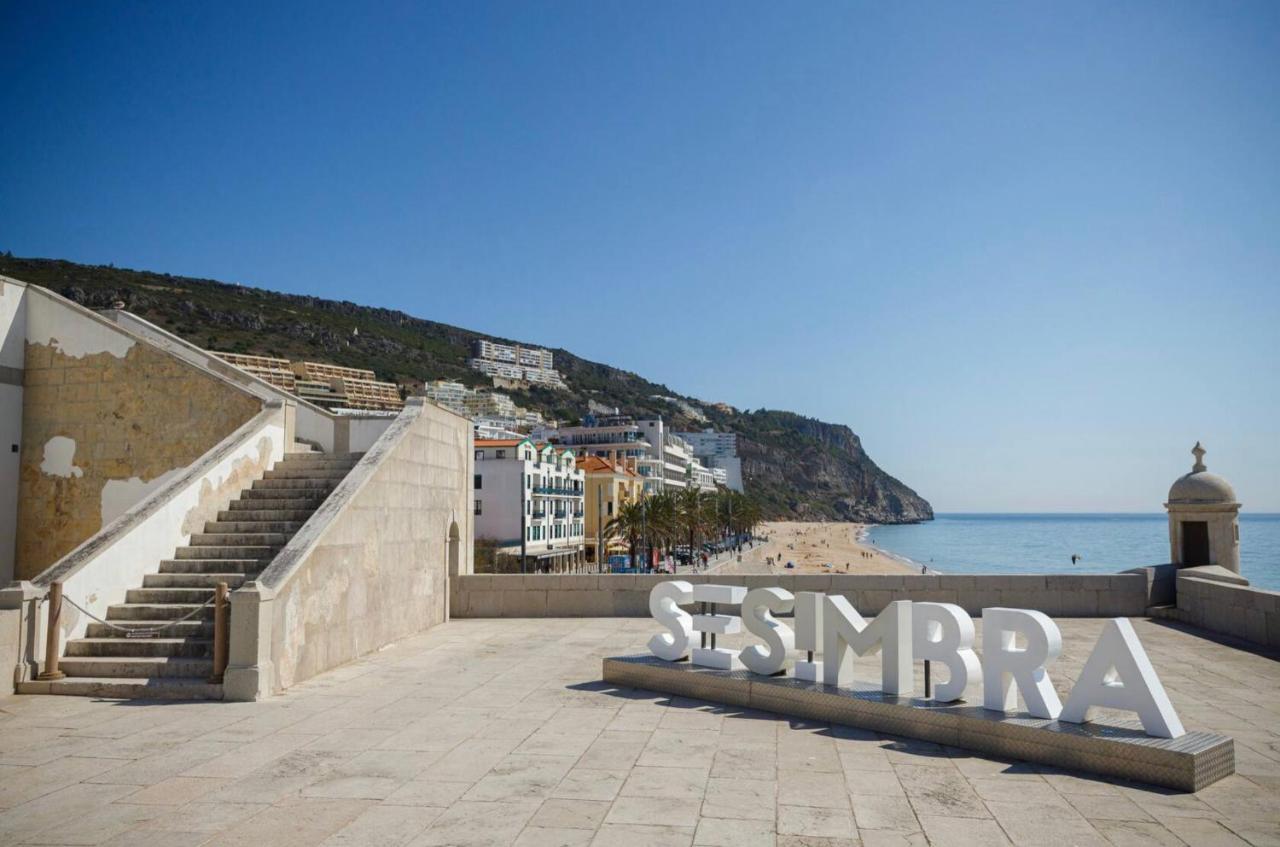 Axenic Retreat - Panoramic Ocean View, Sleeps 4, Ensuite Bathroom, New Redesign Sesimbra Eksteriør bilde